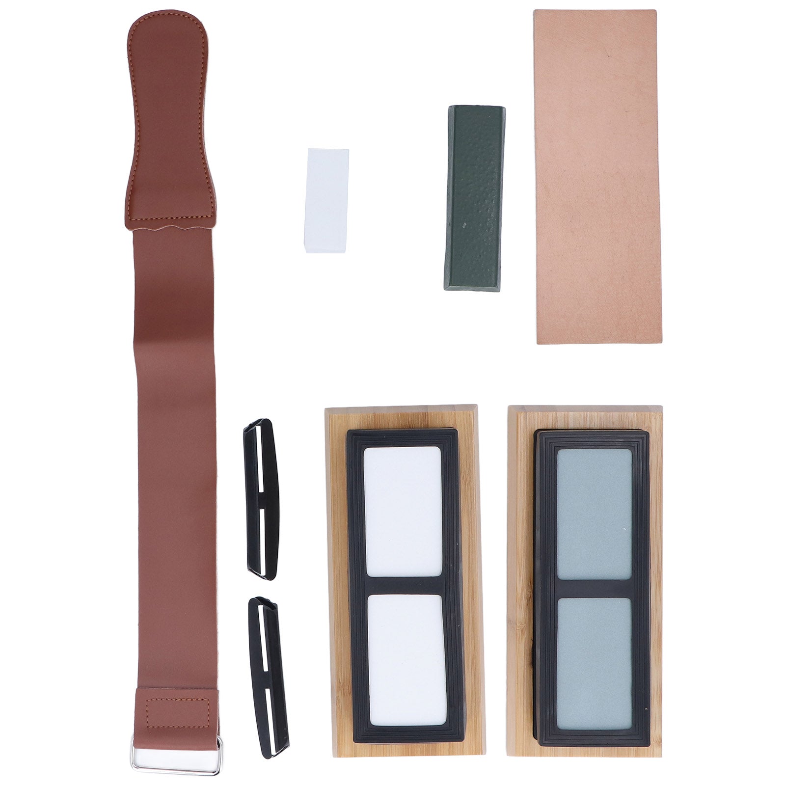 14Pcs/Set Whetstone Sharpening Stone Kit 400/1000 3000/8000 Whetstone Professional Knife Sharpening Stone Set