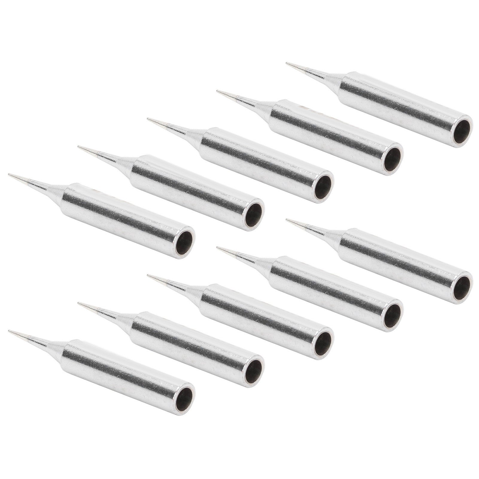 10 Pcs Solder Iron Tip Replacement Solder Station Soldering Iron Tool Universal Internal Heating Soldering Tip I Type(Pointed Head)