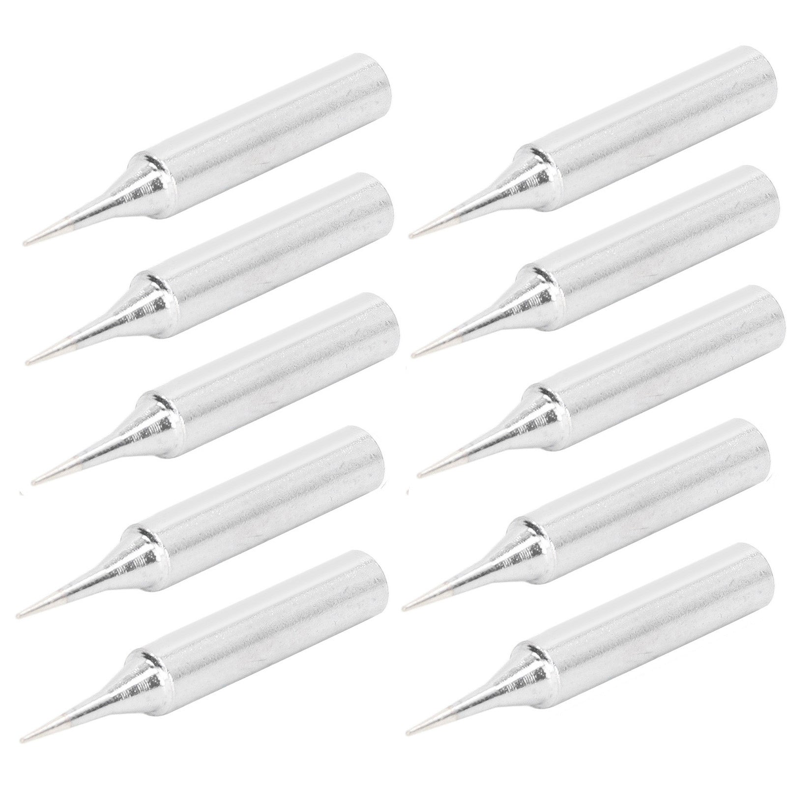 10 Pcs Solder Iron Tip Replacement Solder Station Soldering Iron Tool Universal Internal Heating Soldering Tip I Type(Pointed Head)