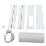 Air Conditioner Window Vent Kit Plate Universal Adapter Hose Portable AC Window Sealing Set for 150mm 130mm Hose