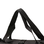 Portable Roll Up Bag with Buckle Oxford Cloth Hanging Tool Storage Bag for Hardware Automobile Parts Black