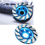 Diamond Grinding Disc 100mm Grinding Wheel Disc for Stone Concrete Polishing Blue