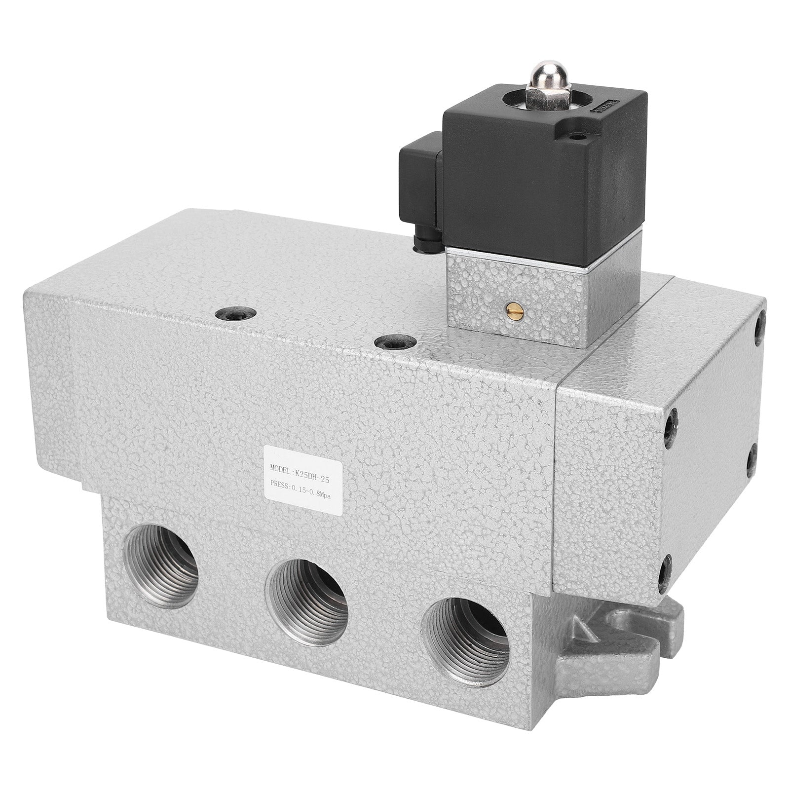 G3/4in K25DH‑20 2 Position 5 Way Solenoid Valve Single Electric Control Industrial EquipmentDC24V
