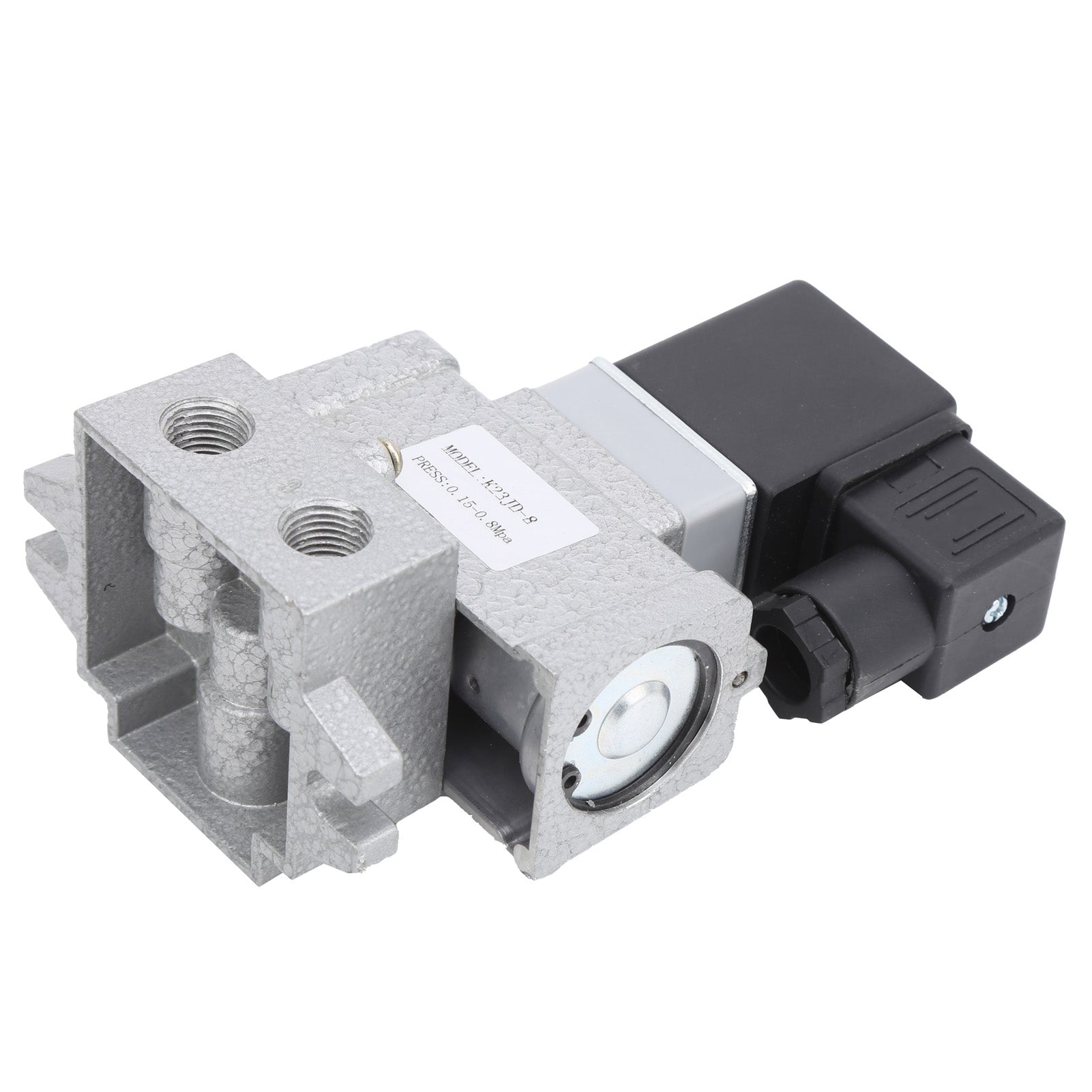 Pneumatic Solenoid Valve 2 Position 3 Way Electric Controller G1/4in K23JD‑8 10 HzDC24V