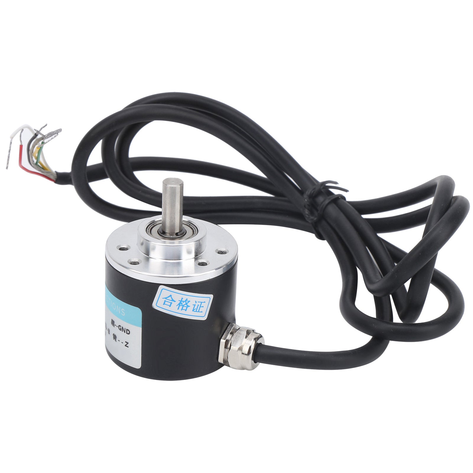 ABZ Encoder Incremental 3‑Phase 6mm Solid Shaft Motor Reducer Equipments DC5‑24VC38S6G5‑1600Z