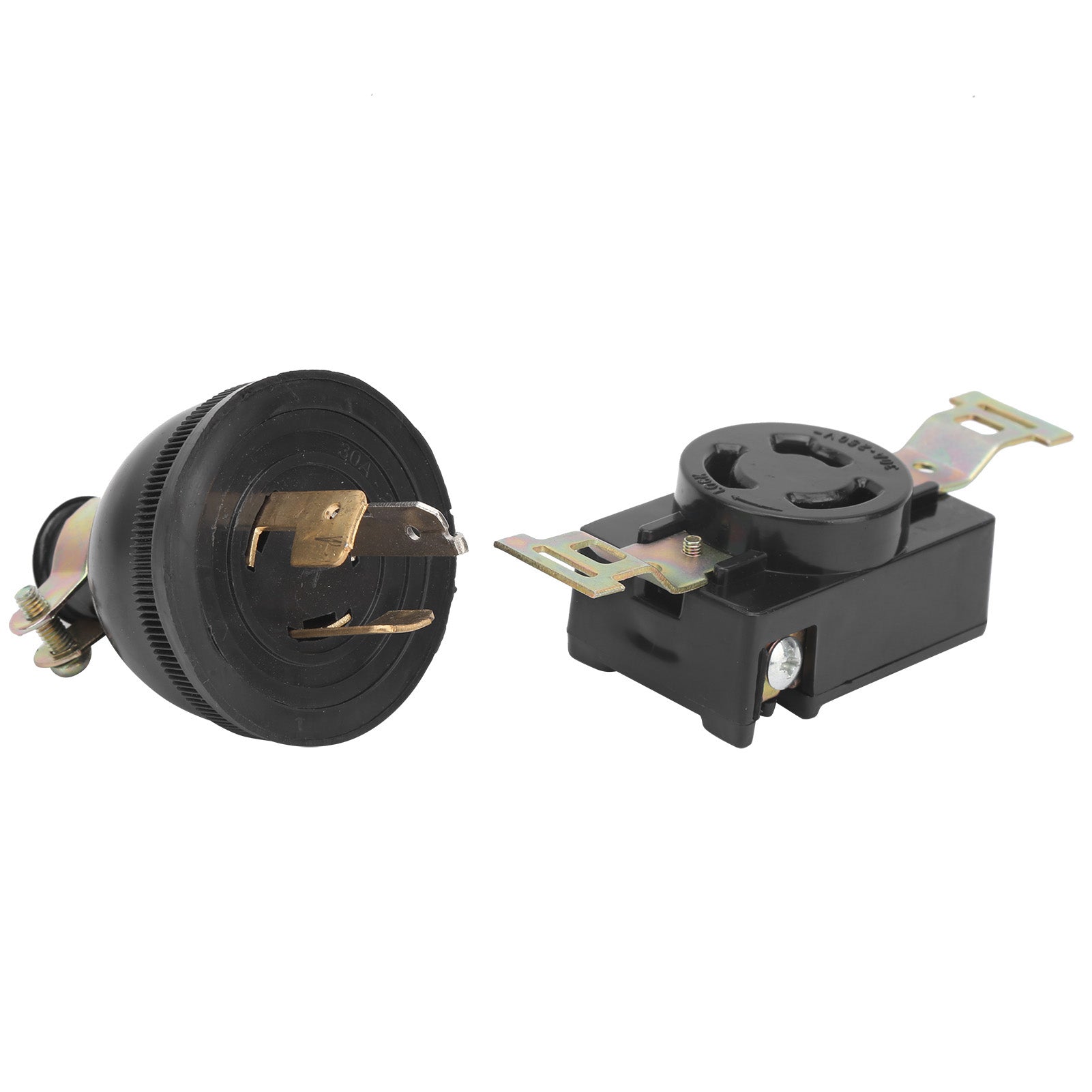 Generator 3-Hole Socket Plug SinglePhase Copper Diesel Engine Accessories 3/5/6.5/8KW AC220V