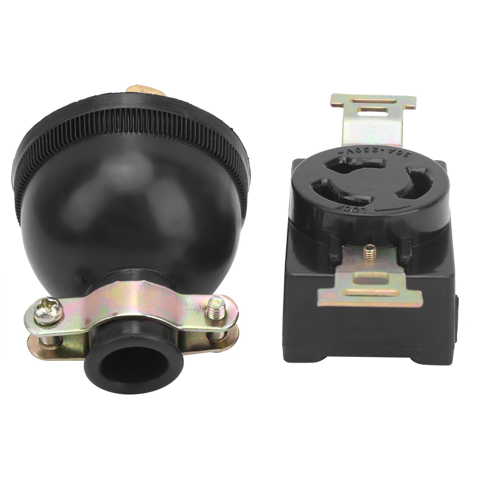 Generator 3-Hole Socket Plug SinglePhase Copper Diesel Engine Accessories 3/5/6.5/8KW AC220V