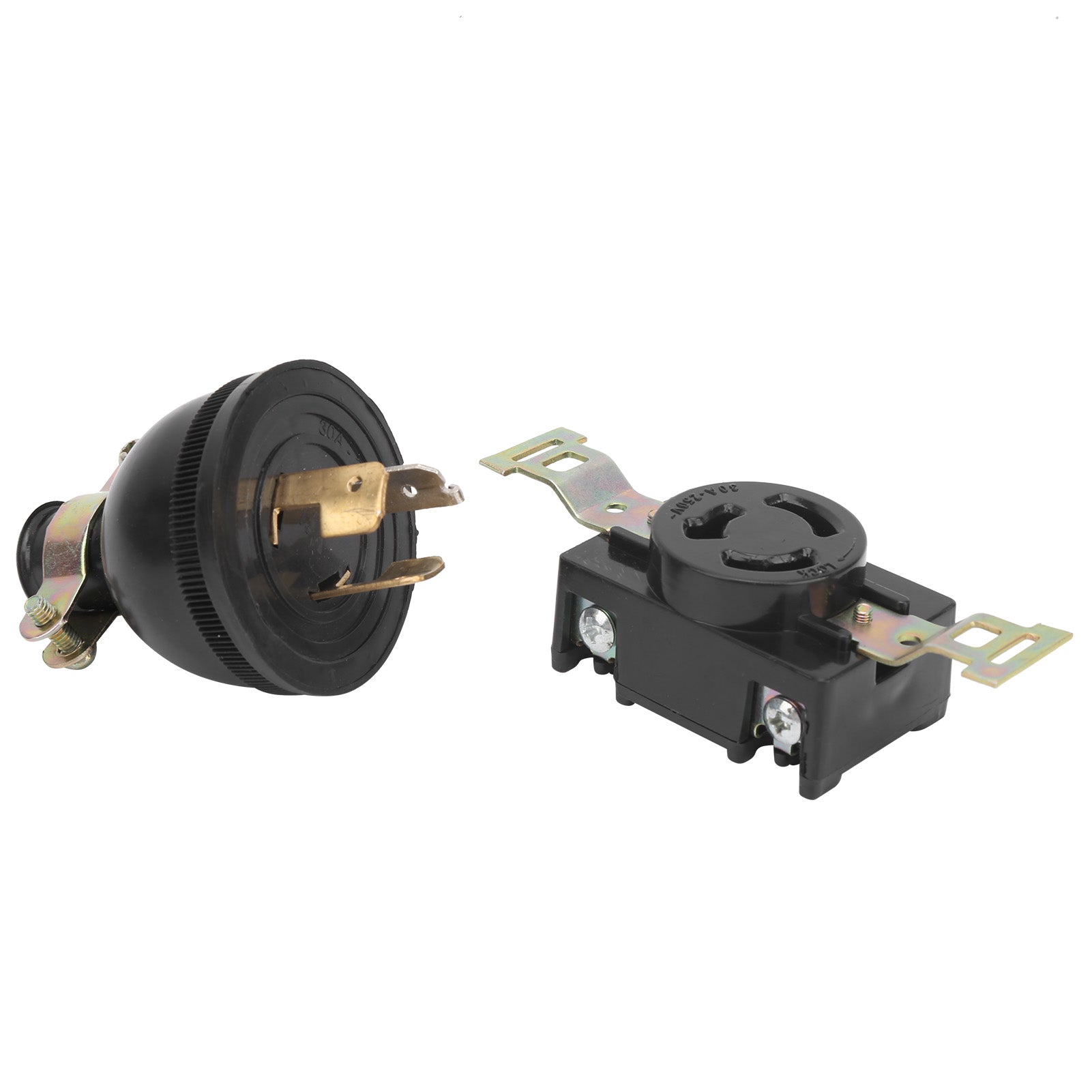 Generator 3-Hole Socket Plug SinglePhase Copper Diesel Engine Accessories 3/5/6.5/8KW AC220V
