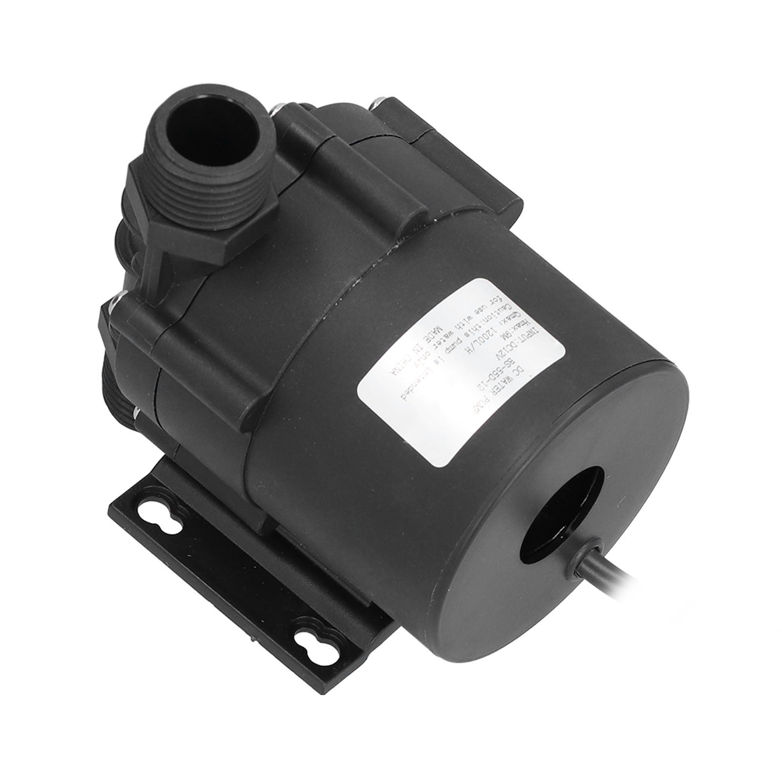Water Pump BS‑55D DC12V Mini Low Noise Waterproof 20000 Hours Service Life DC Bath Boost Pump