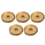 5 Pcs Metal Gears 24 Internal Tooth Spline Excellent Ductility Resistance Industrial Robot Parts for Speed Matching4305-0024-0040