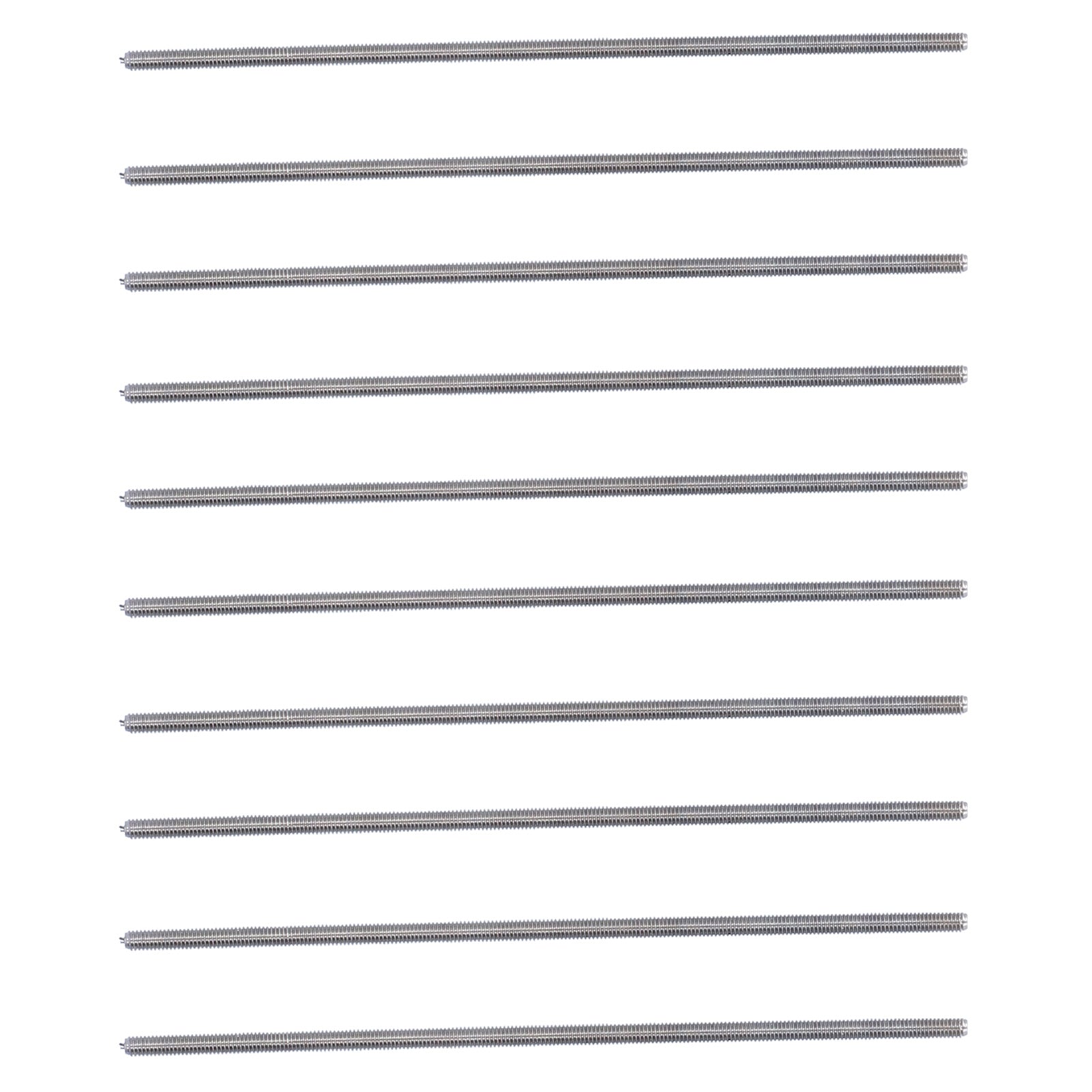 4808 Series M4 Rod Bar Studs Wear Resistant Durable High Hardness Stainless Steel Threaded Rods4808-0004-0090
