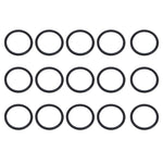 15Pcs Round Rubber Motor Belt Nitrile Rubber O Rings 5mm Diameter for Mechanical Equipment Transmission Parts5405-0005-0214