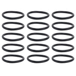 15Pcs Round Rubber Motor Belt Nitrile Rubber O Rings 5mm Diameter for Mechanical Equipment Transmission Parts5405-0005-0214