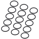 15Pcs Round Rubber Motor Belt Nitrile Rubber O Rings 5mm Diameter for Mechanical Equipment Transmission Parts5405-0005-0214