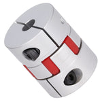 PE40‑49‑10‑11‑2.0 Flexible Coupler Aluminium Alloy Plum Shape Stepper Motor Shaft Coupling