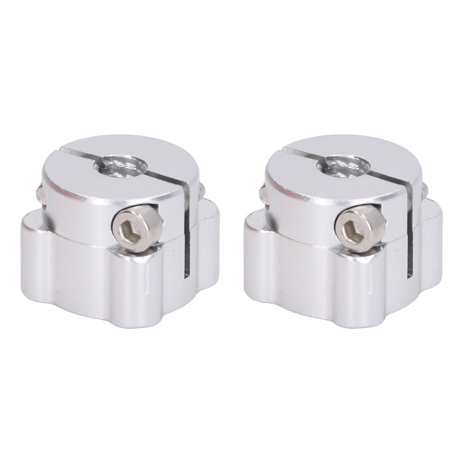 2PCS 8mm Clamping Collars High Load Aluminum Alloy Round Parts Shaft Clamp 3310‑0016‑5008