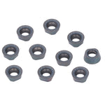 10Pcs Carbide Turning Inserts Round Coated Blade for Wood Metal Milling CNC Lathe Tool Holder