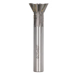 Milling Cutter Cemented Carbide 25mm Diameter 6 Flutes Dovetail Straight Shank for Lathe