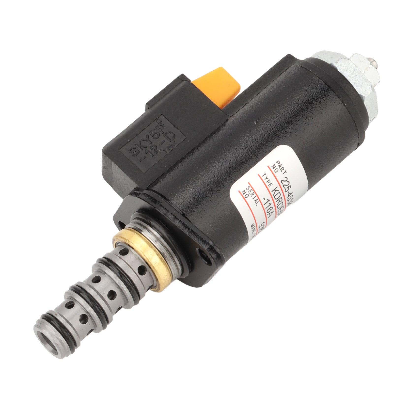Proportional Solenoid Valve Alloy Steel High Hardness Solenoid Valve for Caterpillar 330D 330DFM 330DL 330DLN