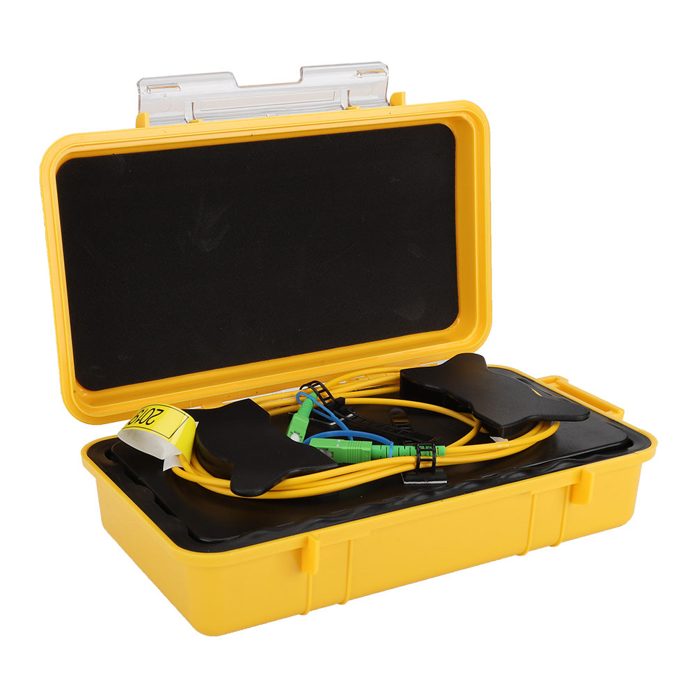 Fiber Optic OTDR Launch Cable Box Dead Zone Eliminator Fiber Ring Sc APC-Sc APC SM 1km
