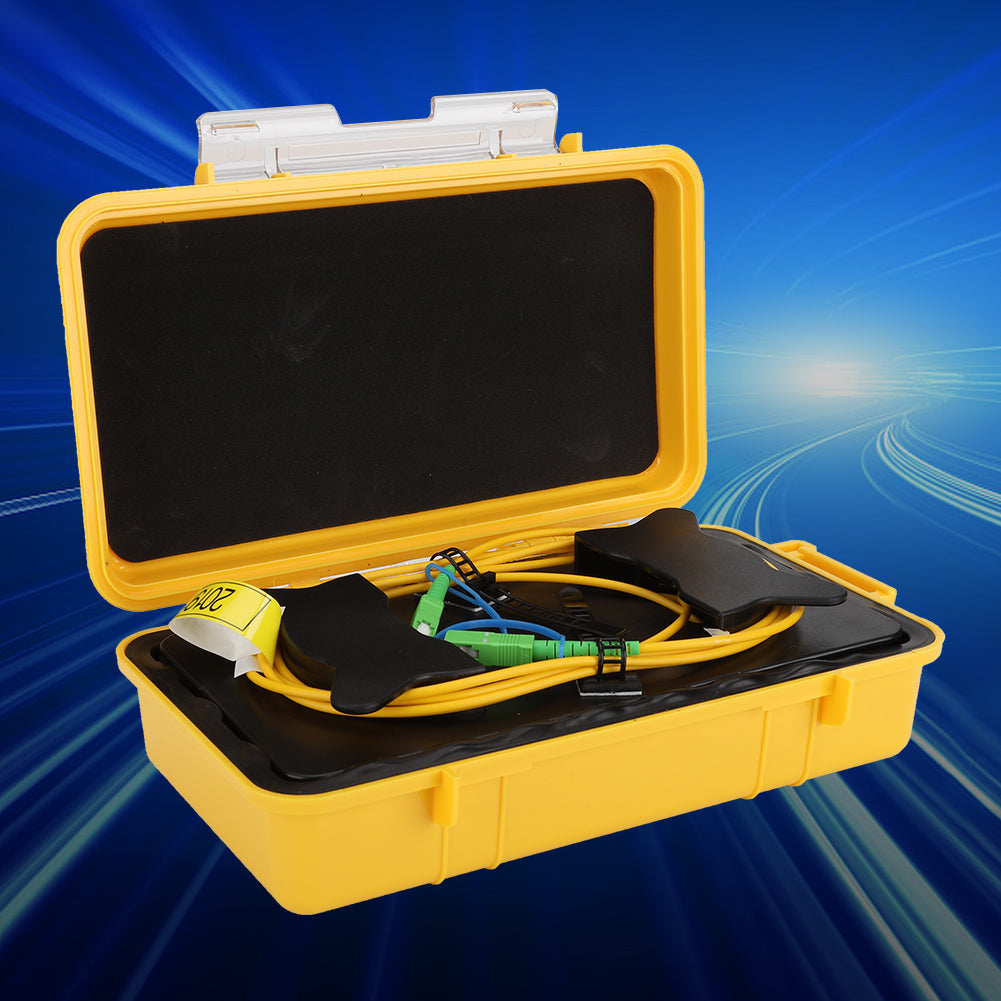Fiber Optic OTDR Launch Cable Box Dead Zone Eliminator Fiber Ring Sc APC-Sc APC SM 1km