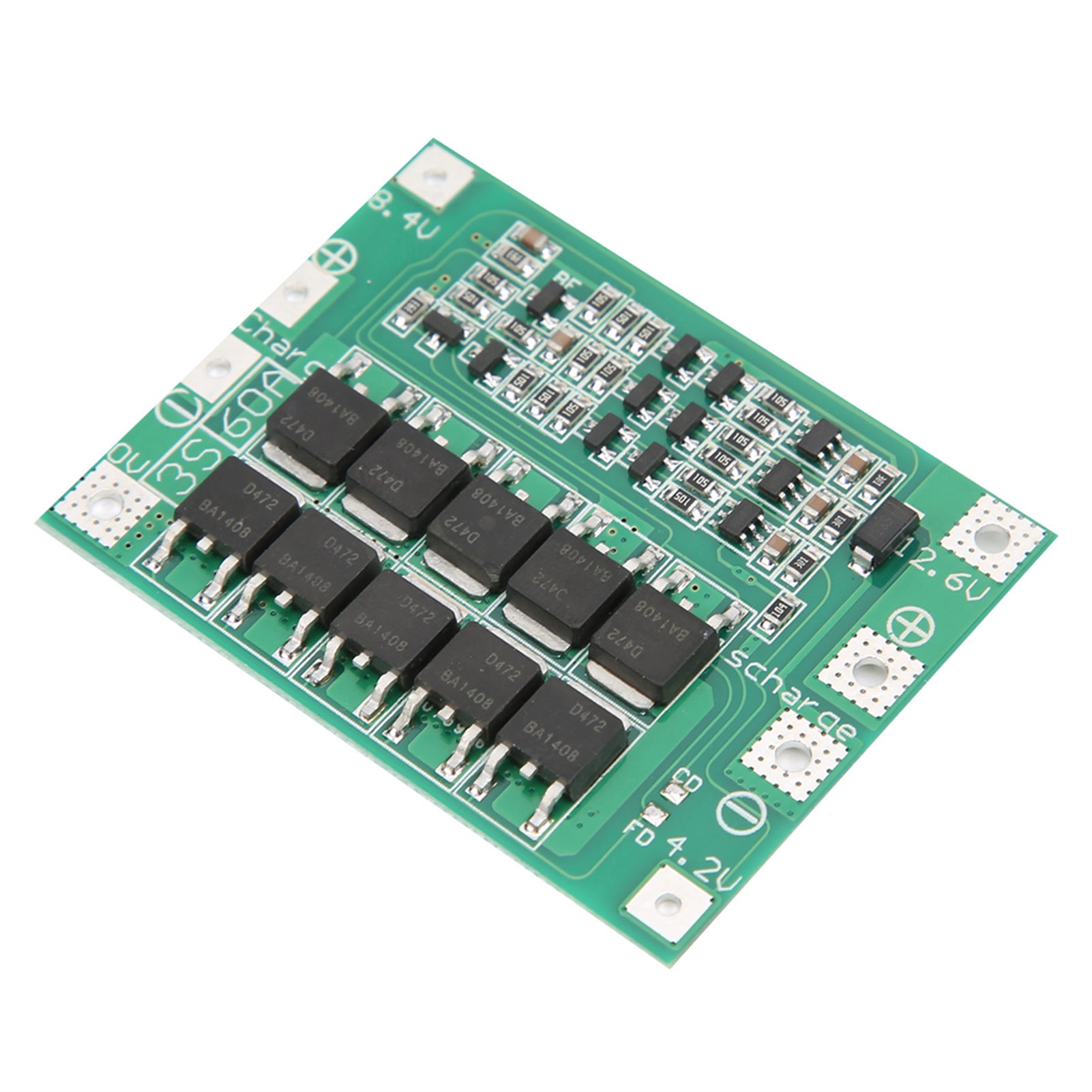 Lithium Battery Protection Board 3 Serial Port 60A Liion Charger Enhanced Version DC12.6V