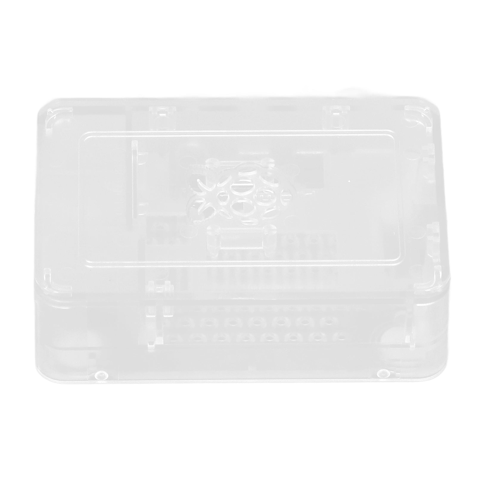 for Raspberry Pi 4 Case ABS Detachable Scratch Resistant Heat Dissipation Protective Shell Transparent