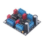 Chip Driver Board 2 Power Supply 4 Channel Pre Amplifier Module NE5532 5W DC12V‑15V