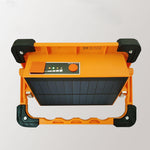 LED Portable Solar Lamp Fast Charging Rechargeable Light with Rotatable Handle for Outdoor Camping Emergency Home Large