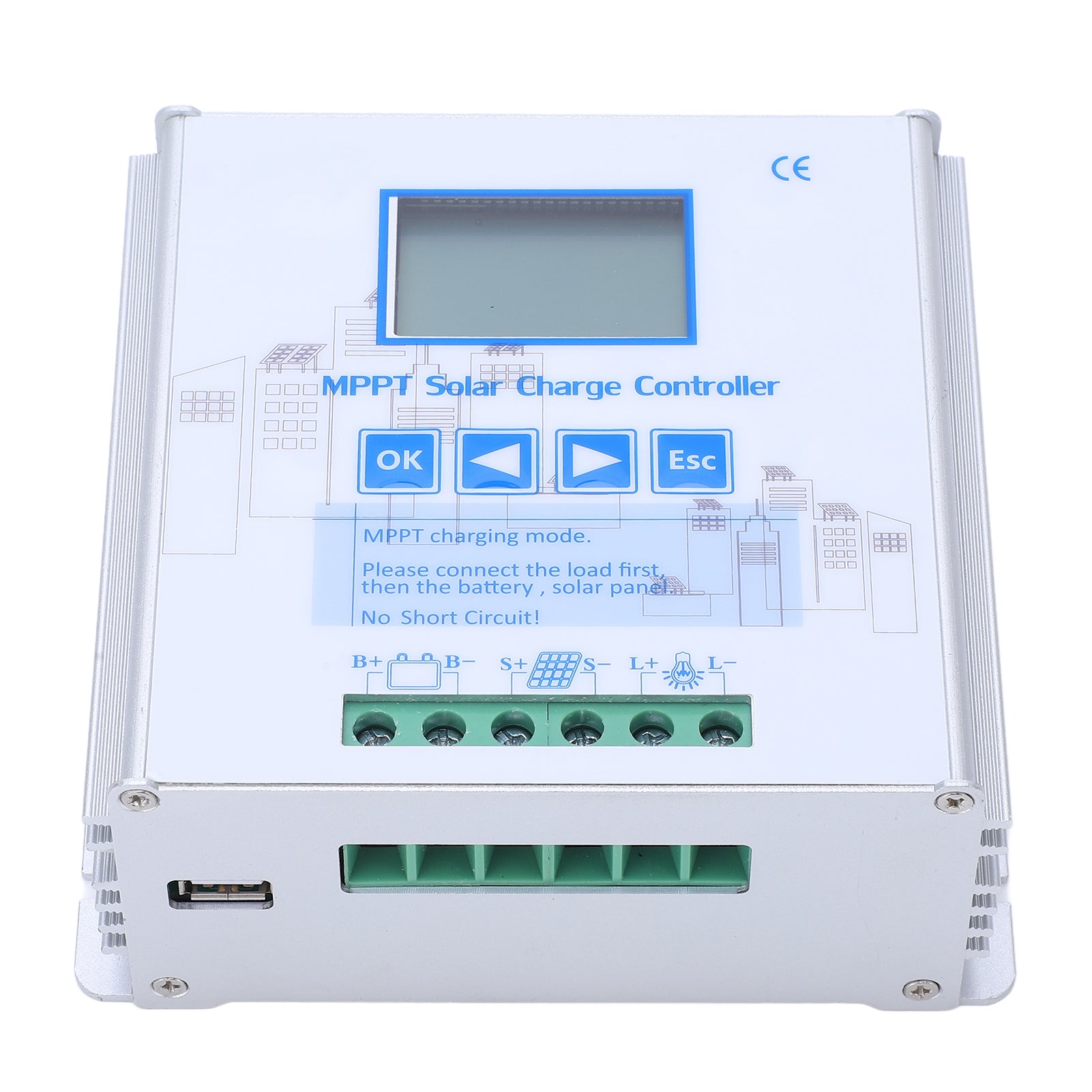 MPPT Solar Charge Controller Panel Regulator Universal Fully Automatic 30A 24V 48V