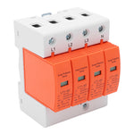 AC Surge Protector Quick Response 36mm Rail Installation 4P Surge Protective Device 20‑40KA 420V