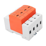 AC Surge Protector Quick Response 36mm Rail Installation 4P Surge Protective Device 20‑40KA 420V
