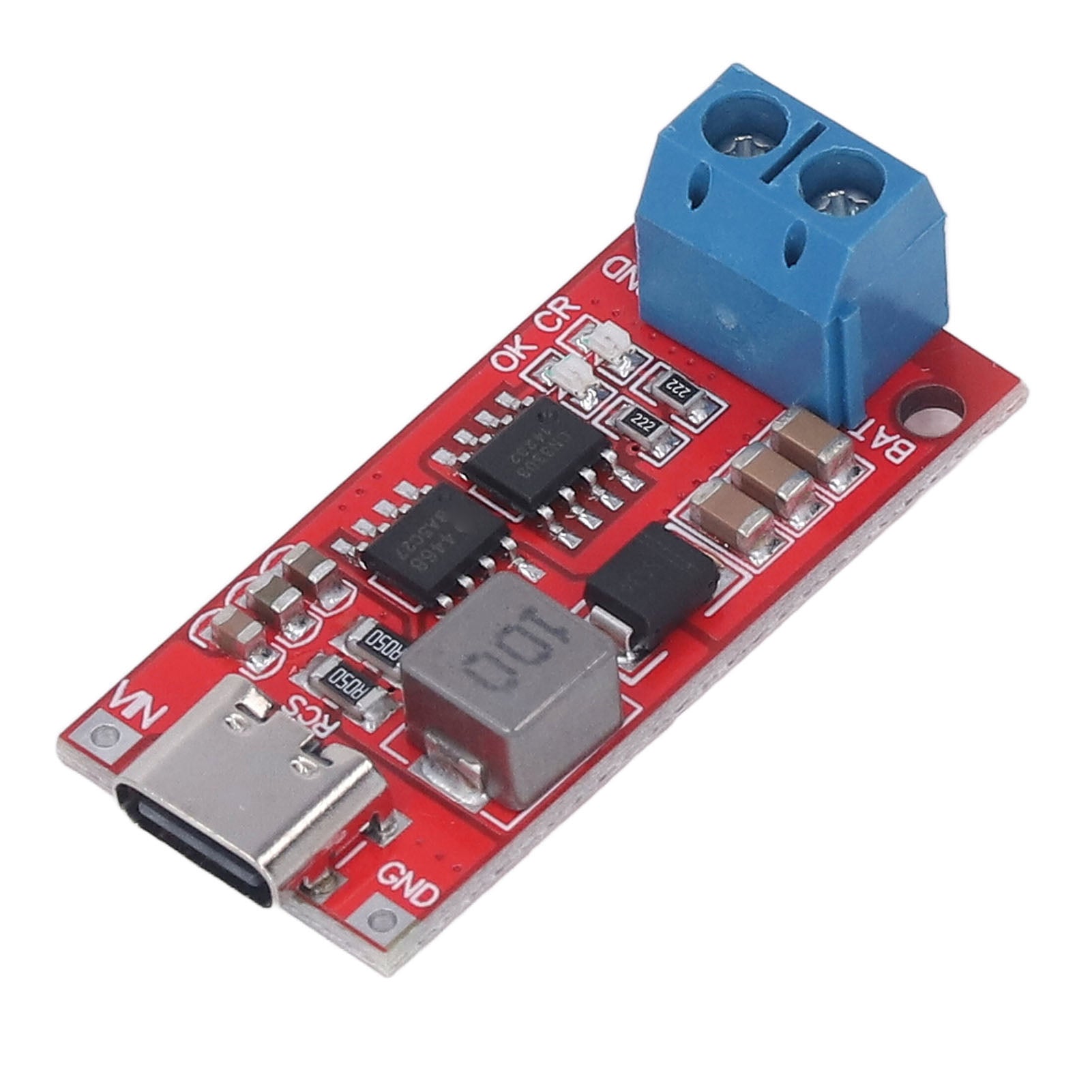 3S Battery Charger Step Up Boost Module PCB Type C Charger Step Up Boost Inverter Board DC3‑6V 4A