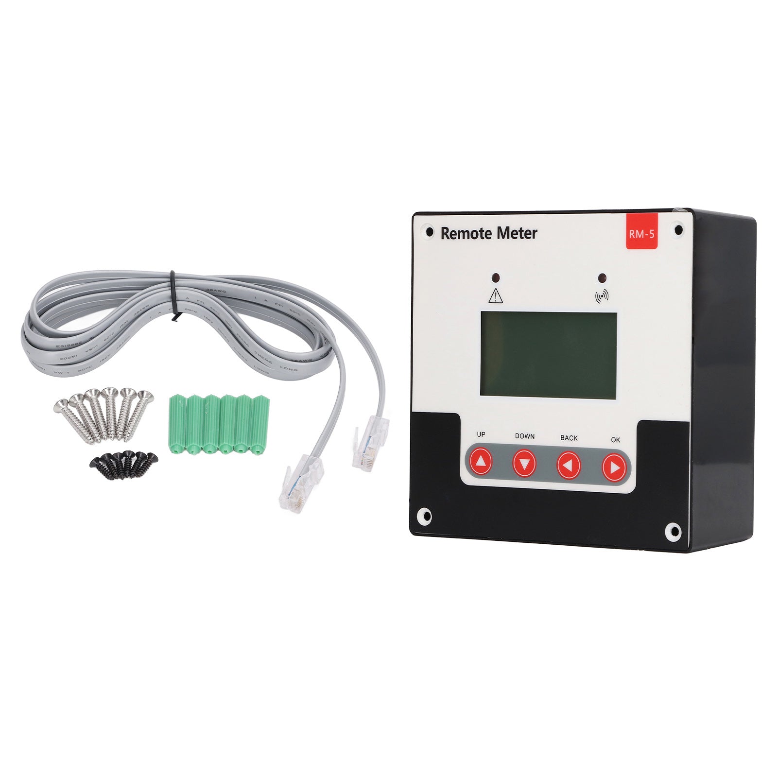 Solar Controller LCD Display Module Clear Real Time Data Display Solar Controller LCD 12V