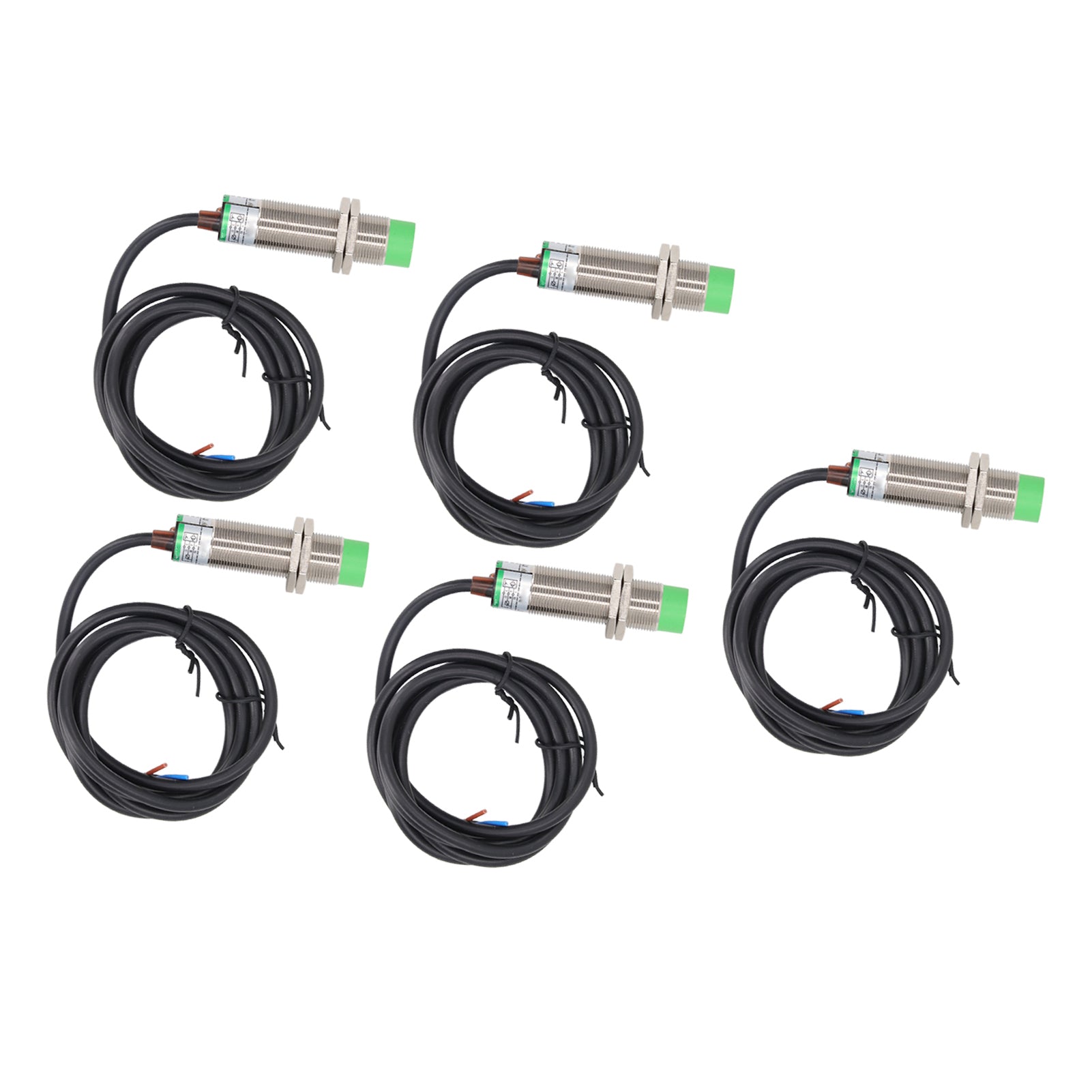 5Pcs Proximity Sensor NPN Normally Closed Detecting Switch 6‑36V DC Accessory Set Kit