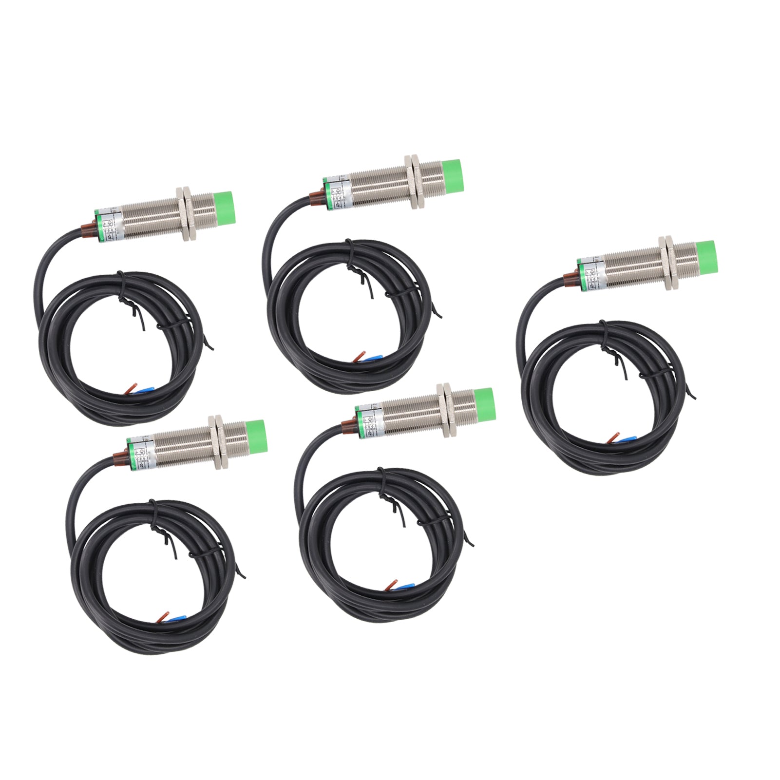 5Pcs Proximity Sensor NPN Normally Closed Detecting Switch 6‑36V DC Accessory Set Kit