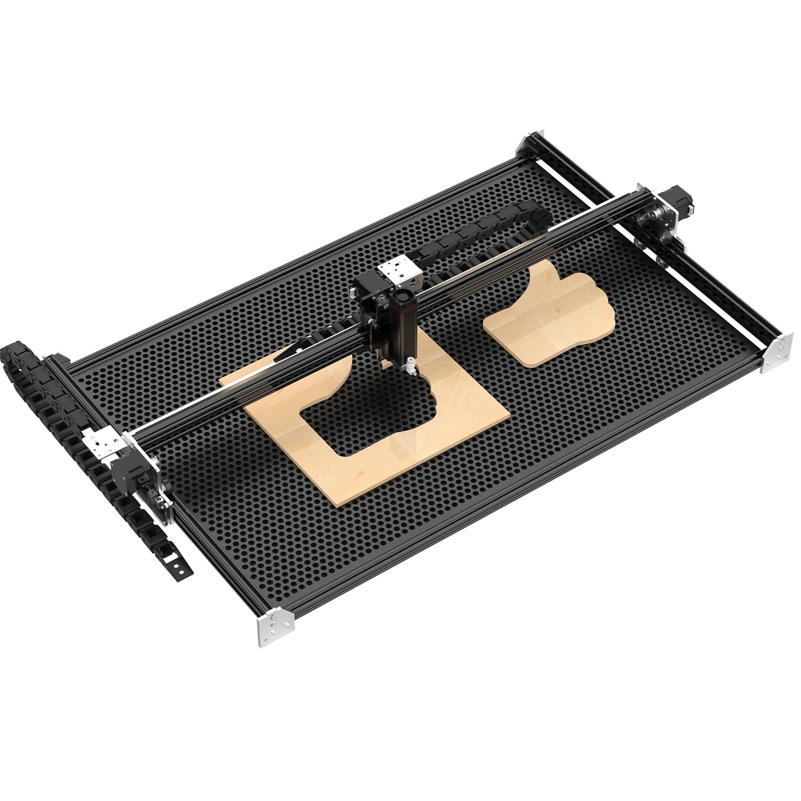 NEJE Laser Engraver Kit Large Engraving Area Strong Compatibility Laser Machine for Black Acrylic Plastic UK Plug 100-240V