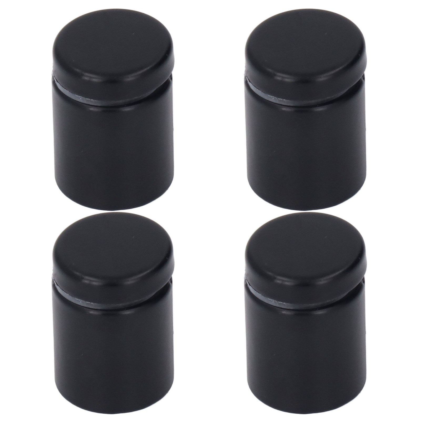 12 Sets Advertising Nail Stainless Steel Standoff Screws Mirror Glass Holder Mounts Tools