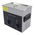 Ultrasonic Cleaning Machine 3L Stainless Steel Ultrasonic Watch Cleaner for Laboratory Supplies Dental Equipment US Plug AC110V