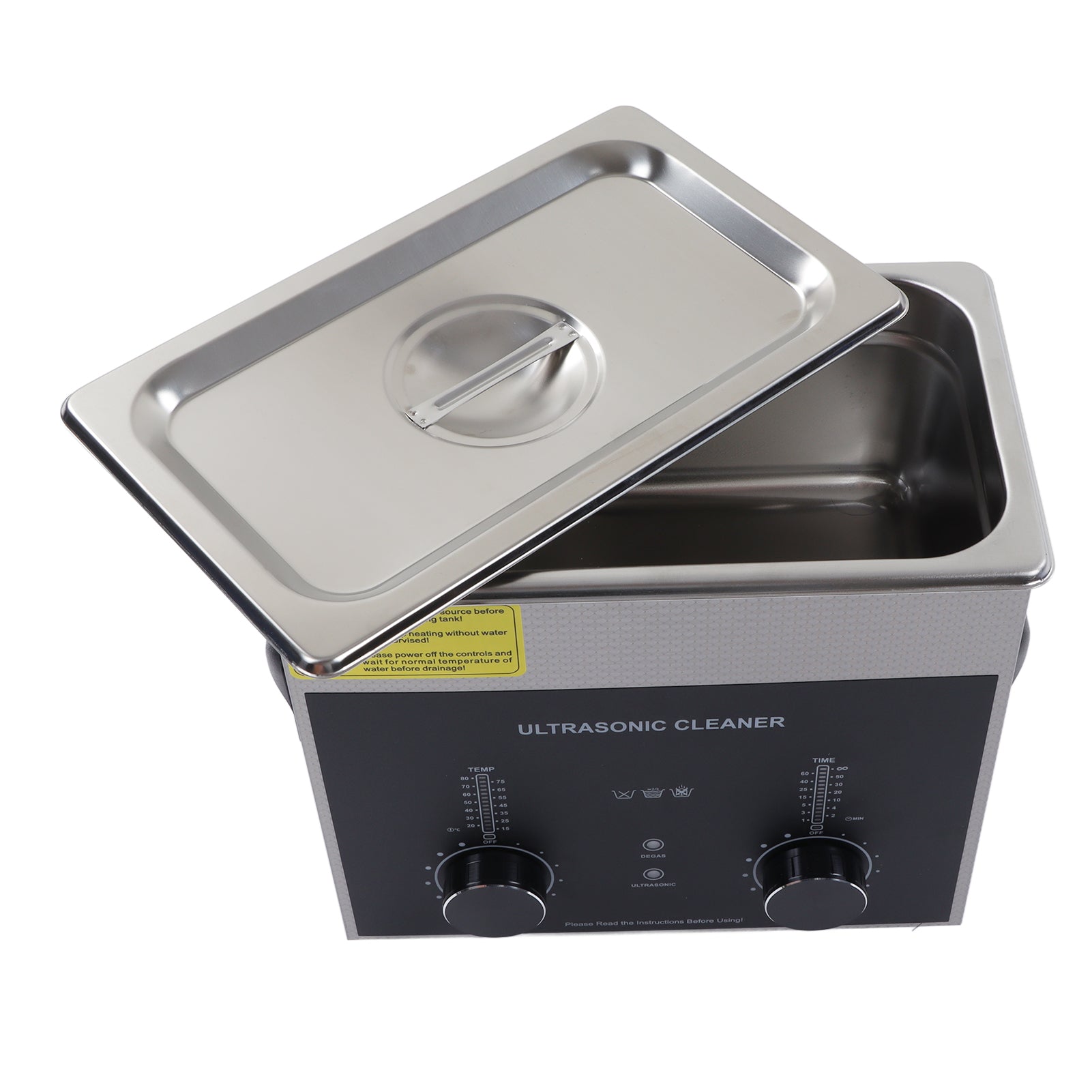 Ultrasonic Cleaning Machine 3L Stainless Steel Ultrasonic Watch Cleaner for Laboratory Supplies Dental Equipment US Plug AC110V