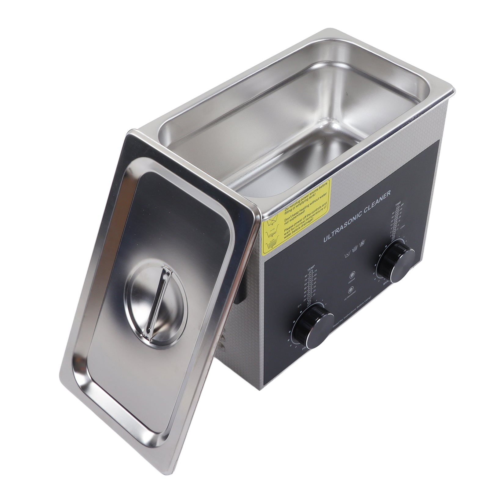 Ultrasonic Cleaning Machine 3L Stainless Steel Ultrasonic Watch Cleaner for Laboratory Supplies Dental Equipment US Plug AC110V