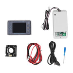 Voltmeter Coulometer Wireless Battery Capacity Manager Monitor with 2.4in Color LCD Screen 500V 200A