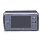 Voltmeter Coulometer Wireless Battery Capacity Manager Monitor with 2.4in Color LCD Screen 500V 200A