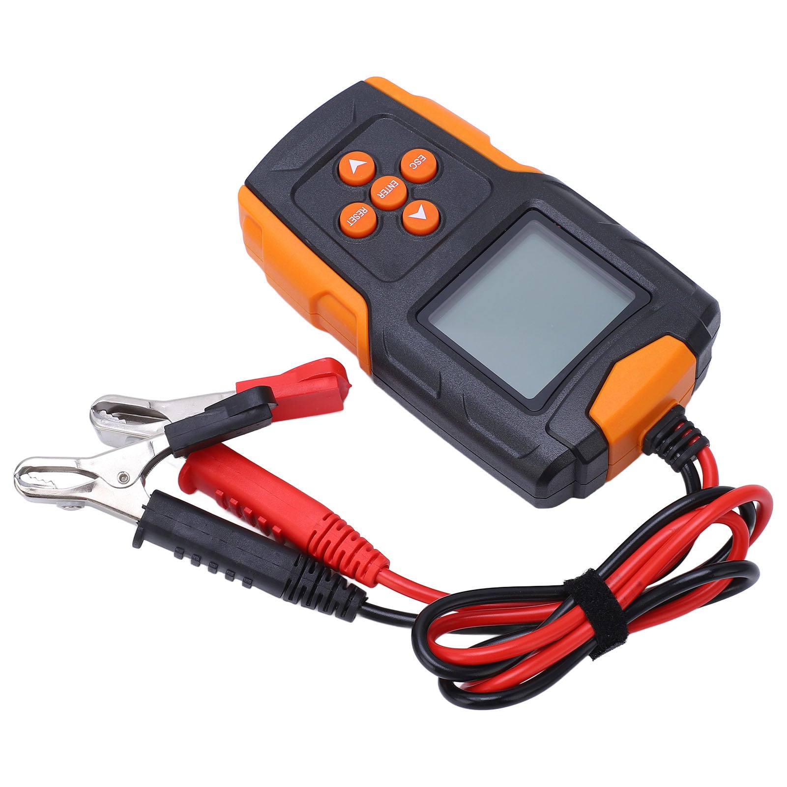 Smart Battery Tester Buzzer Alarm Portable Digital Display Battery Checker CCA Resistance Measuring Instrument