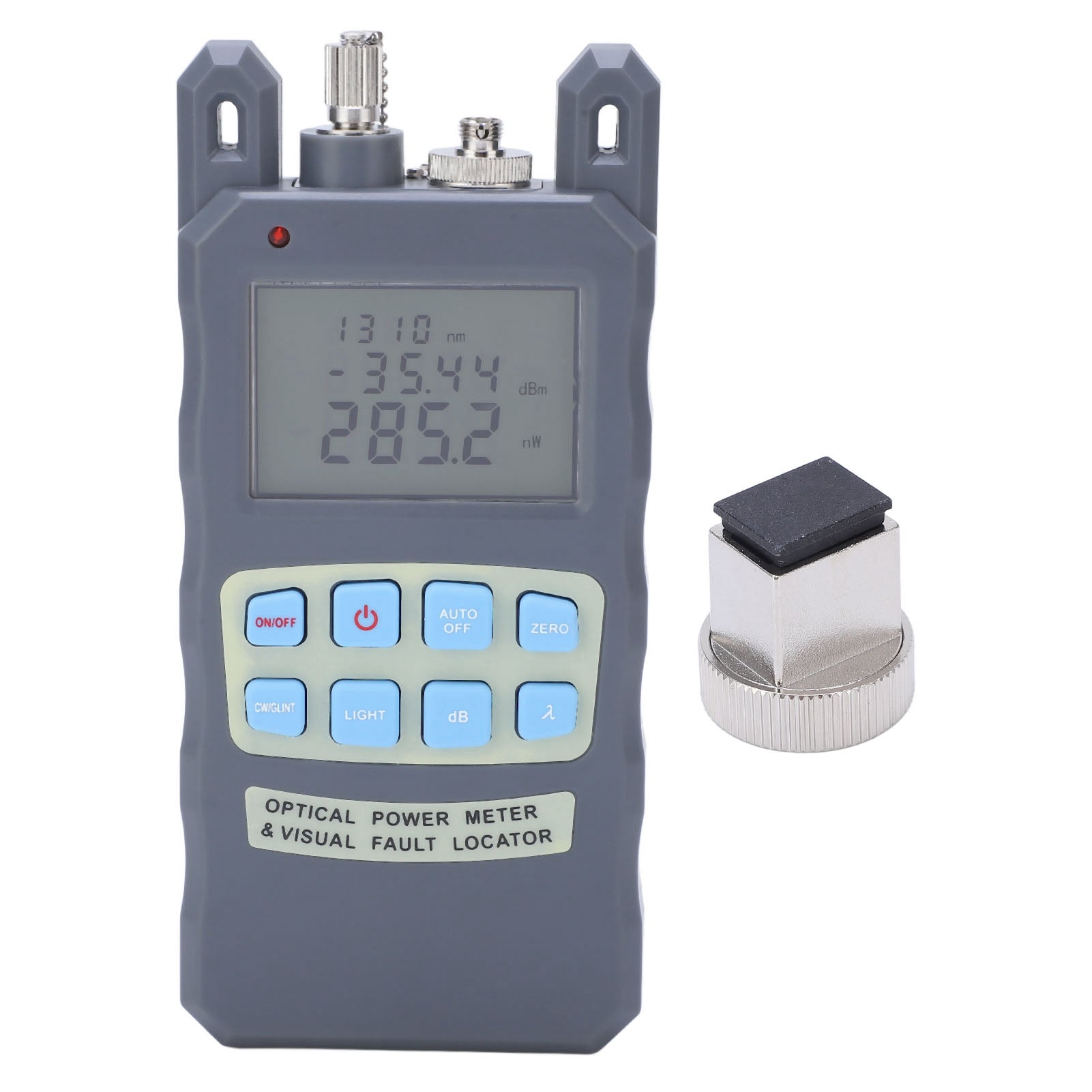 Optical Fiber Power Meter Portable Cable Tester SC FC ST Interface Visual Fault Locator 20MW