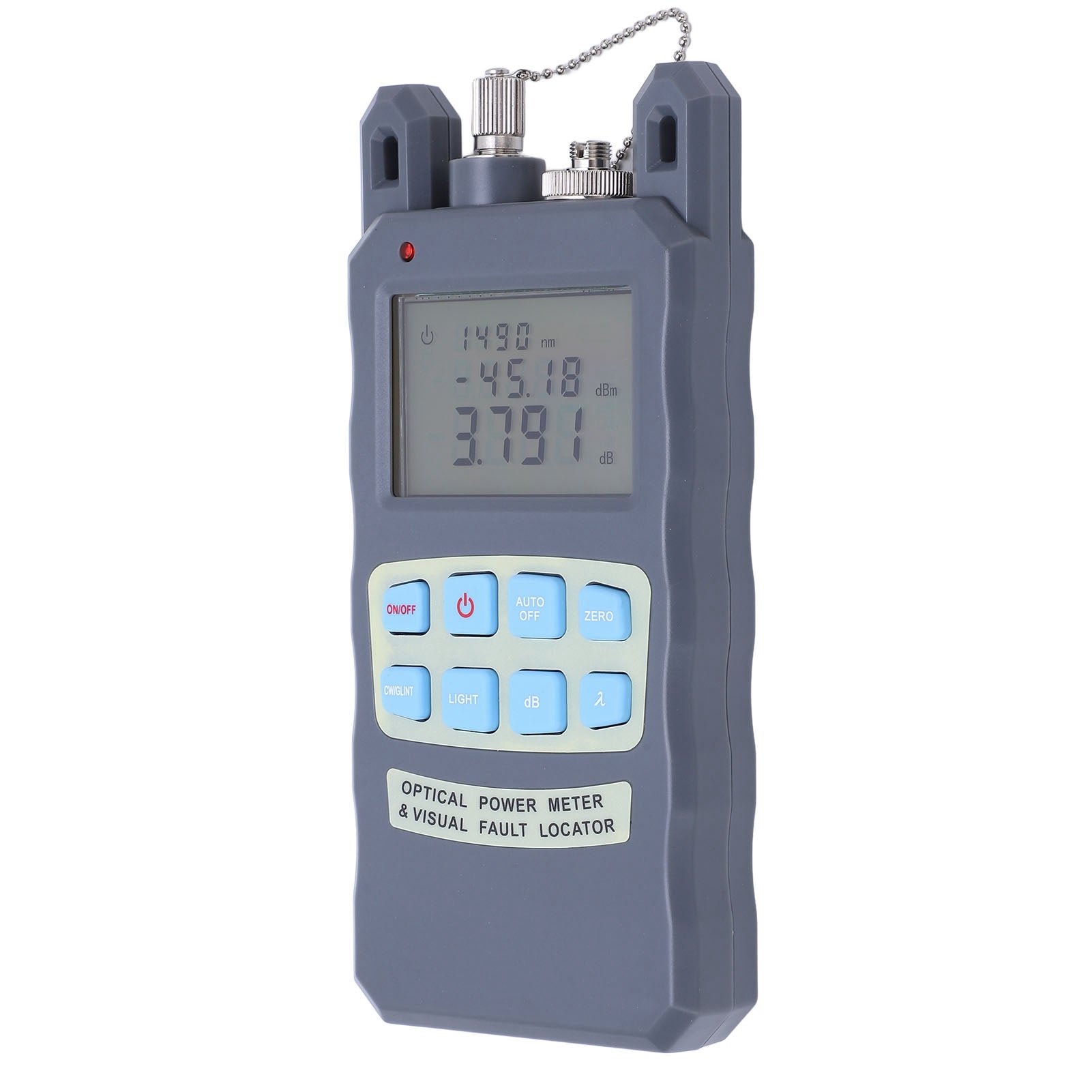 Optical Fiber Power Meter Portable Cable Tester SC FC ST Interface Visual Fault Locator 20MW