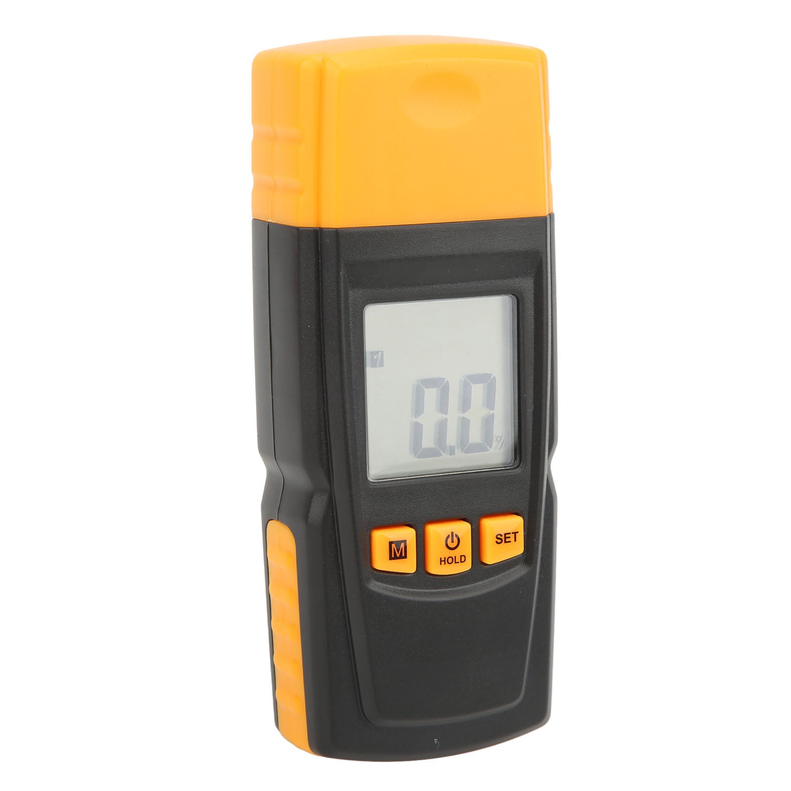 GM605 Portable Wood Moisture Meter Hygrometer Digital Wood Density Meter with Probe Protective Cover