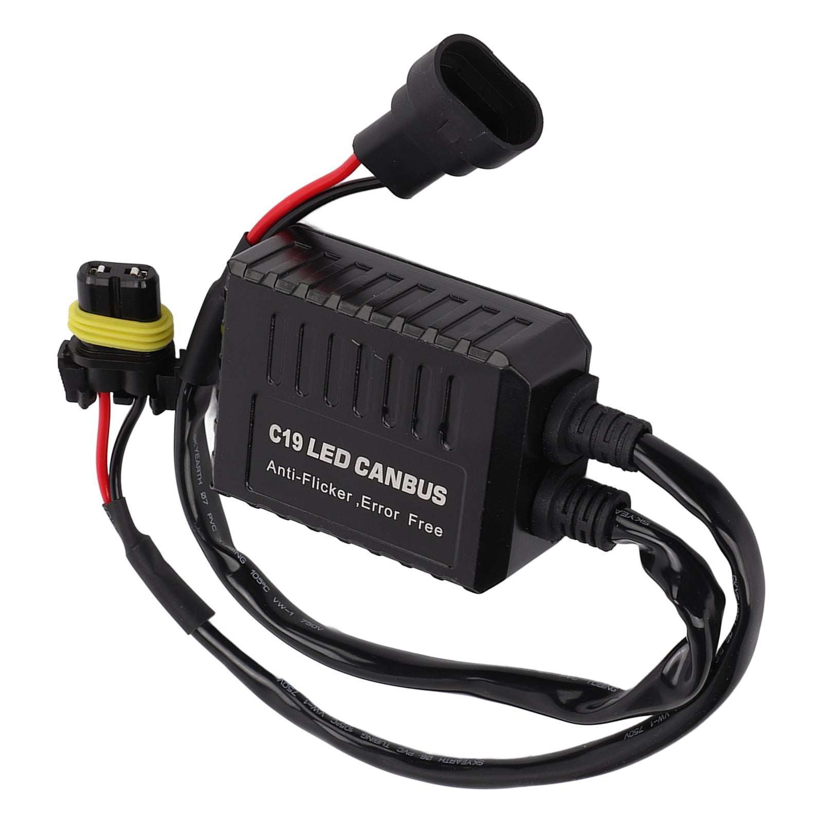 2pcs/set LED Resistance Decoder Anti Interference Anti Flicker Lamp Hoods Exterior Parts