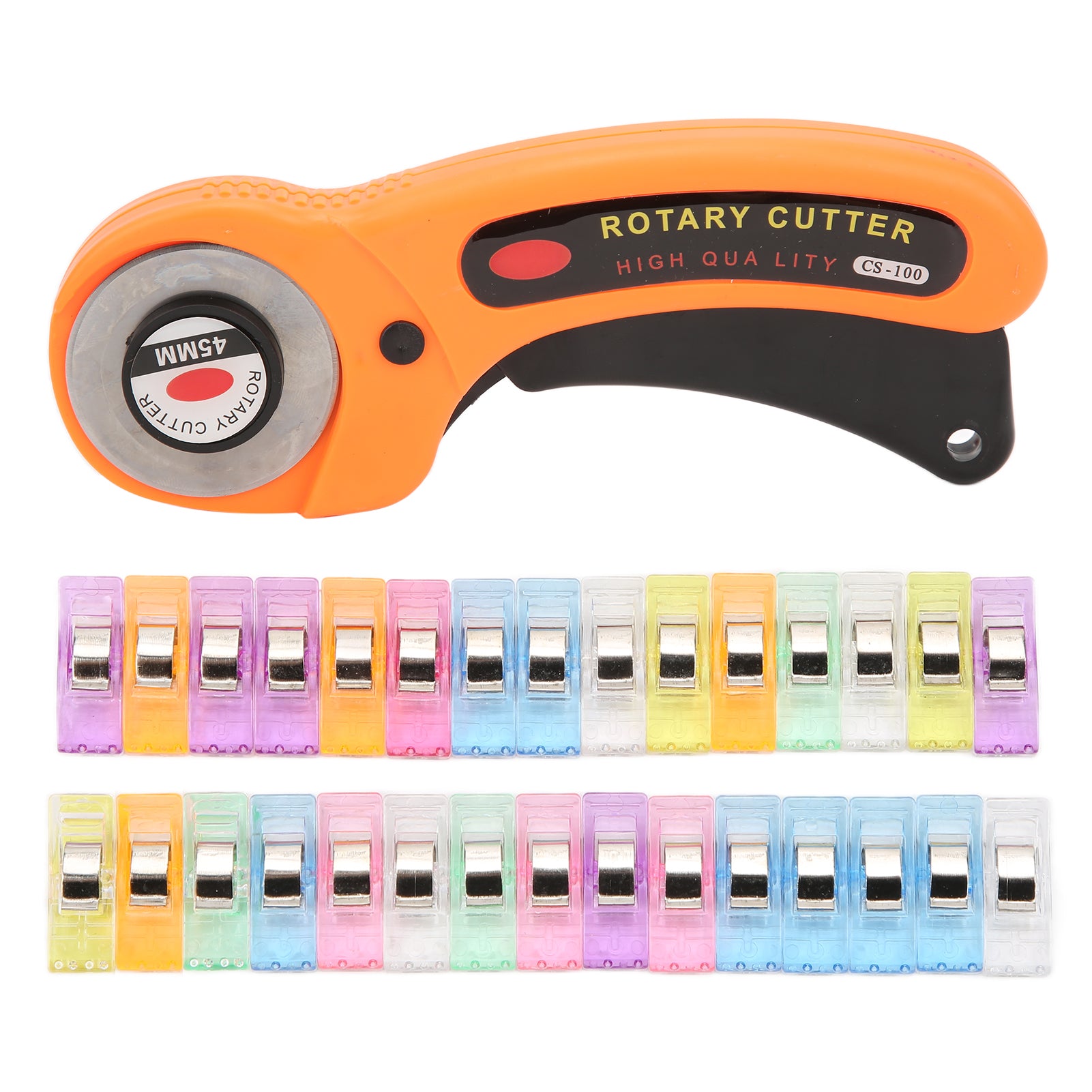 Fabric Cutter Cloth Cutting Knife with Replacement Blades for Sewing Leather Quilting