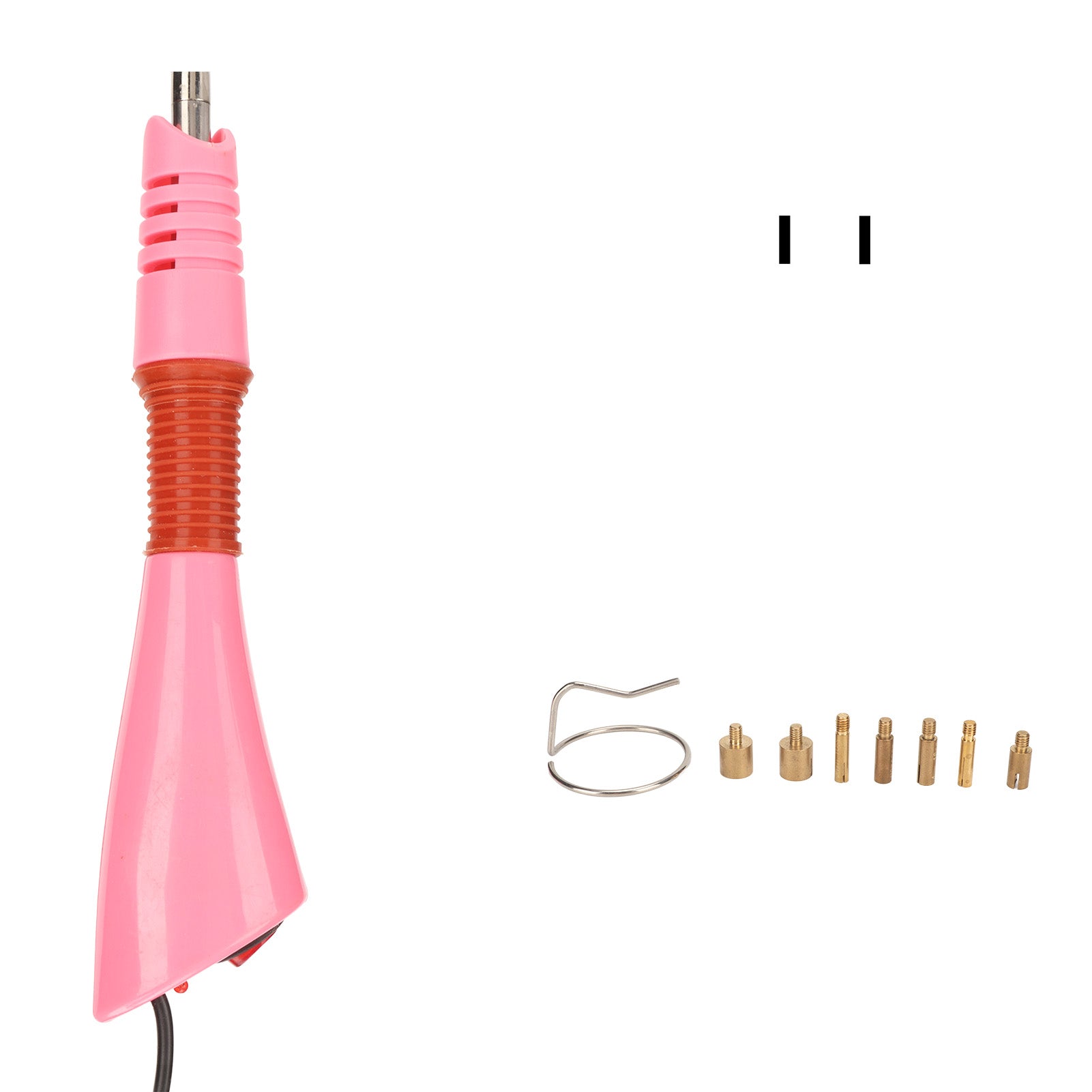 Hot Fix Applicator Pink Individual Thermostats Portable Compact Energy Saving Copper Plastic DIY Hot Fix Machine US Plug 110‑220V